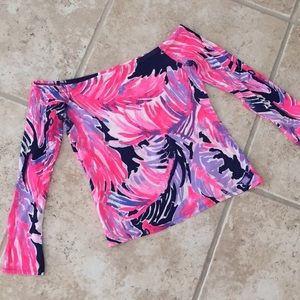 Lilly Pulitzer off shoulder top m